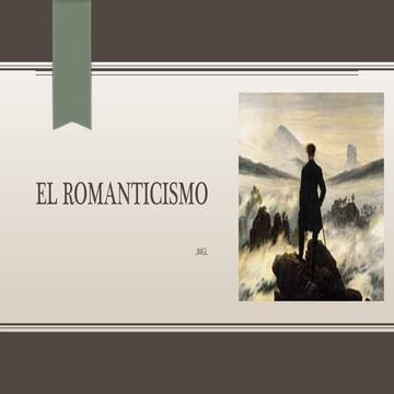 El romanticismo
