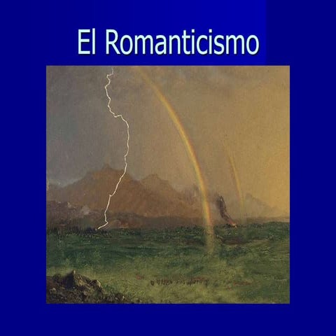 El romanticismo bueno