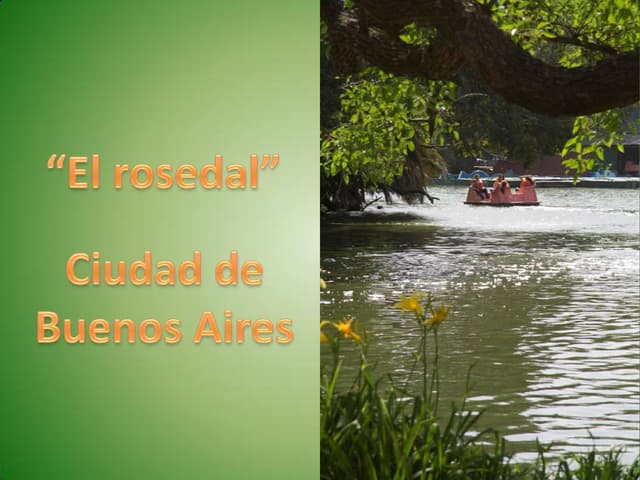 El Rosedal de Buenos Aires