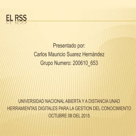 El RSS