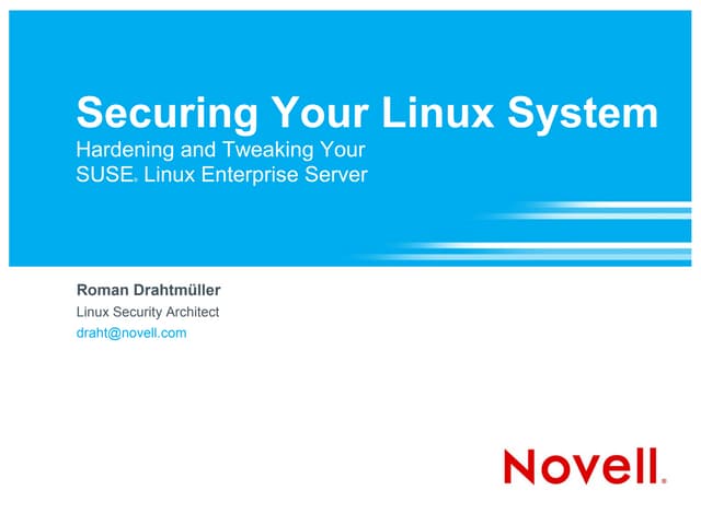 Securing Your Linux System