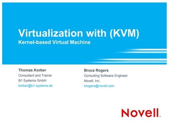 Virtualization with KVM (Kernel-based Virtual Machine)