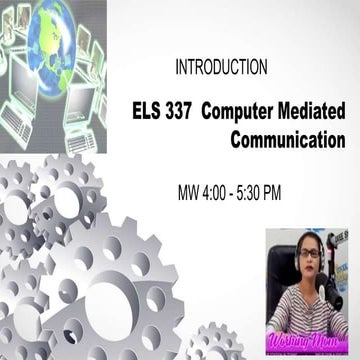 ELS 337  Computer Mediated Communication CMT lecture.pptx