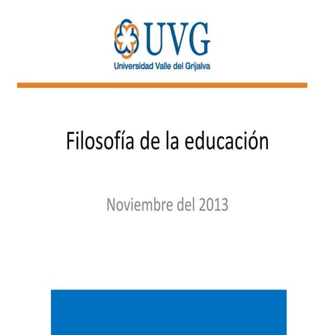 El saber filosófico