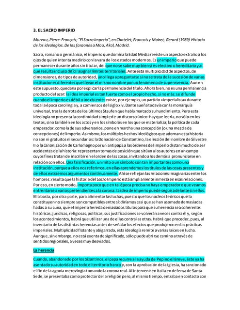 El sacro imperio