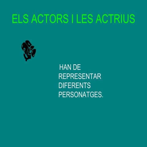 Els actors i les actrius