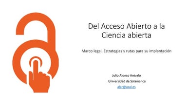 Del Acceso Abierto a la Ciencia abierta