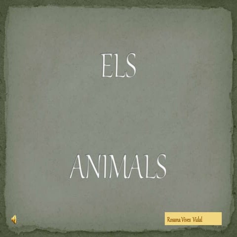Els animals