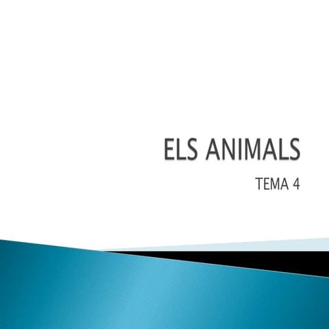 Els animals