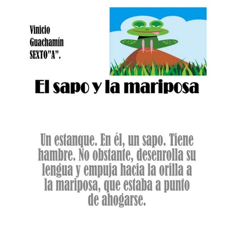 El sapo y la mariposa | PPT