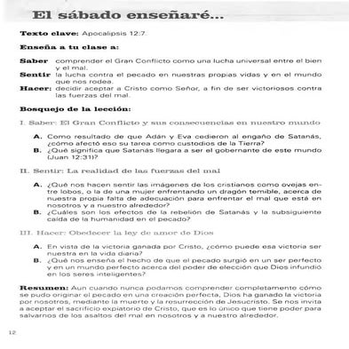 El sábado enseñaré | Lección 1 | Crisis en el cielo | Escuela Sabática | Prim...