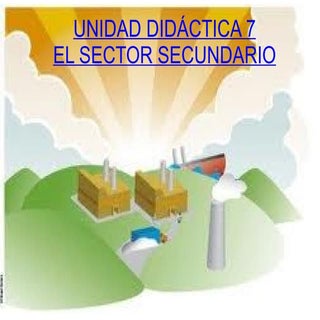 El sector secundario 3º de ESO