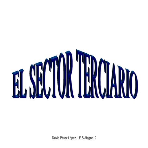 El Sector Terciario