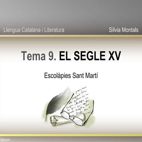 El segle XV