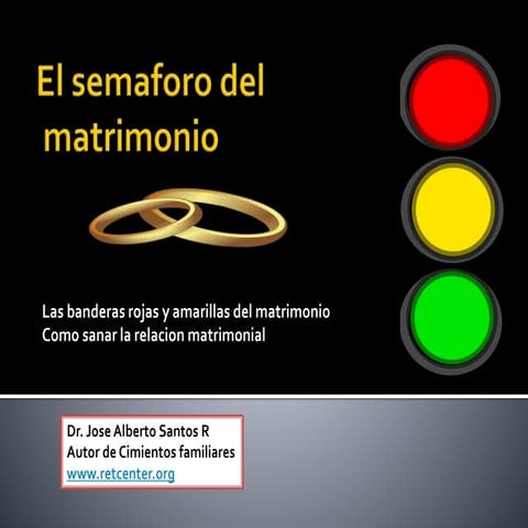 El semáforo de los matrimonios. Coaching relacional.
