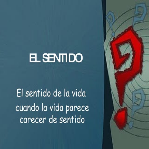 El sentido | PPT