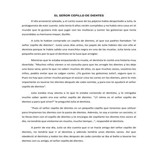 El señor cepillo de dientes 