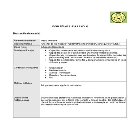 El señor de los mosquis