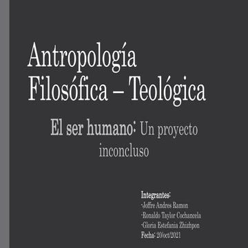 El ser humano---Un proyecto inconcluso.pptx
