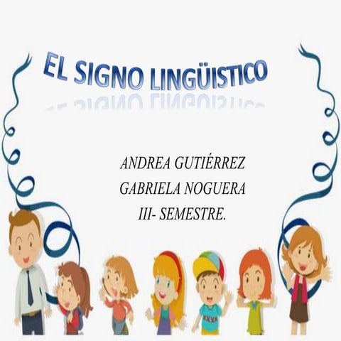 El signo linguistico. (1)