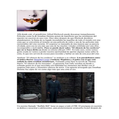 El silencio de los corderos