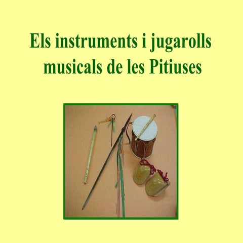 Els instruments musicals eivissencs en el ball pages