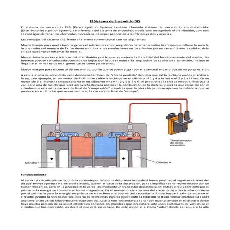 El sistema de encendido dis