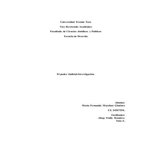 El sistema de justicias