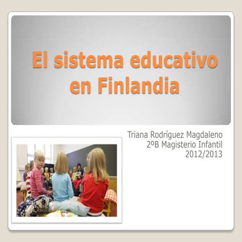 El sistema educativo en finlandia