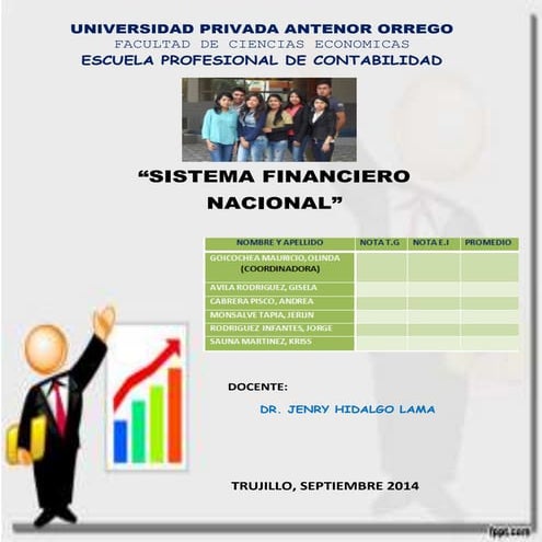 El sistema financiero nacional