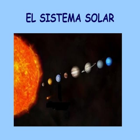 El sistema solar