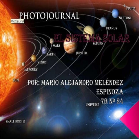 El sistema solar 6 mario melendez