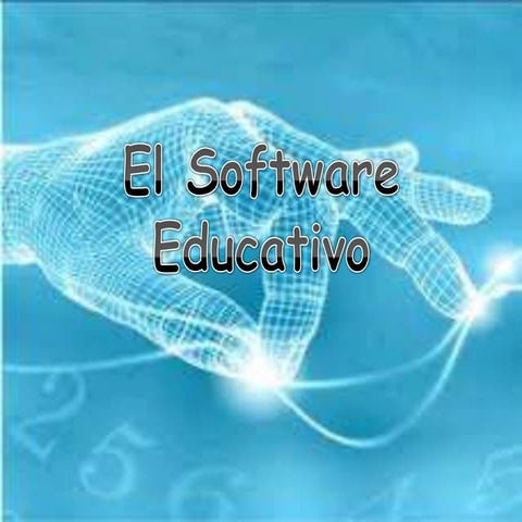 El software educativo