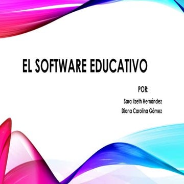 El software educativo