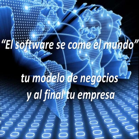 El software se come el mundo 