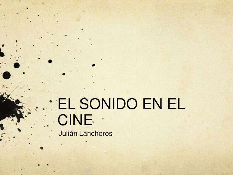 El sonido en el cine