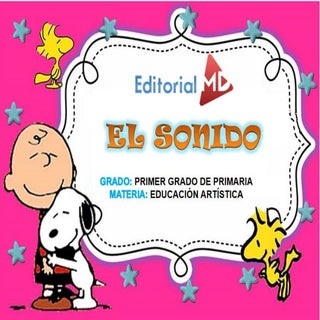 El sonido para niños 
