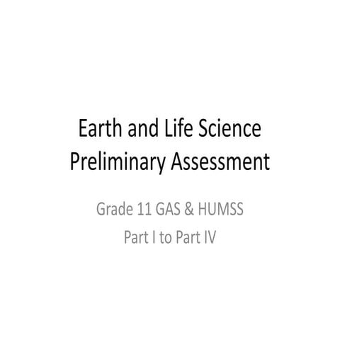 Earth and Life Science Practice Test Questions.pptx