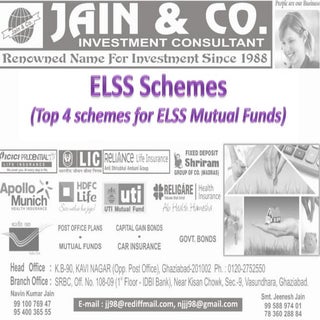 ELSS Schemes -Mutual_Funds