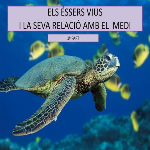 Els éssers vius 1ª part