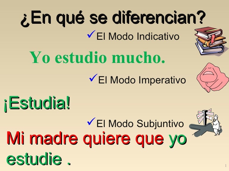 El Subjuntivo