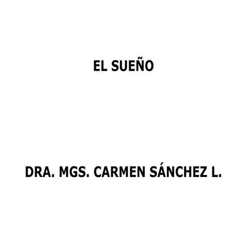 El sueño