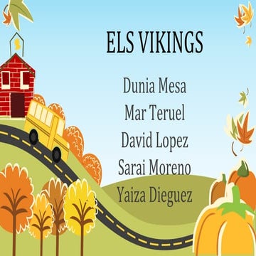 Els Víkings - Dunia Mesa,  Mar Teruel,  David López, Sarai Moreno, Yaiza Dieguez