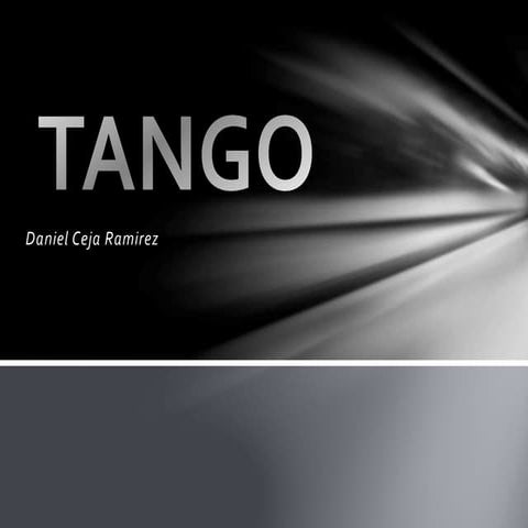 El tango