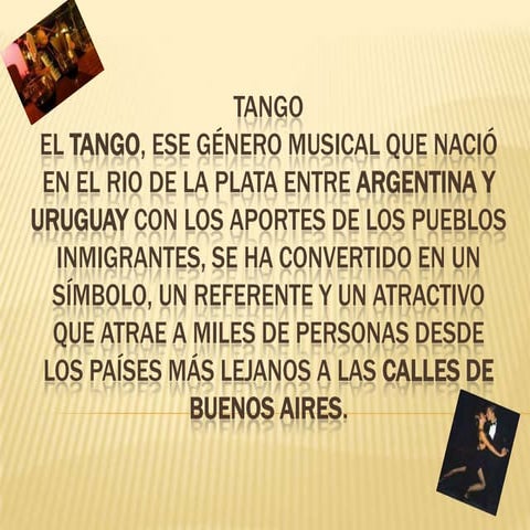 El tango, ese género musical que nació