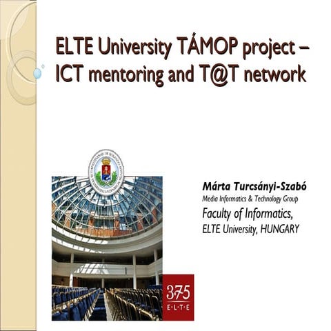 ELTE ICT project