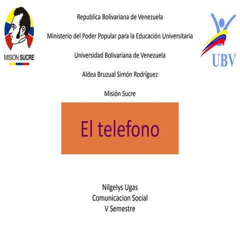 El telefono