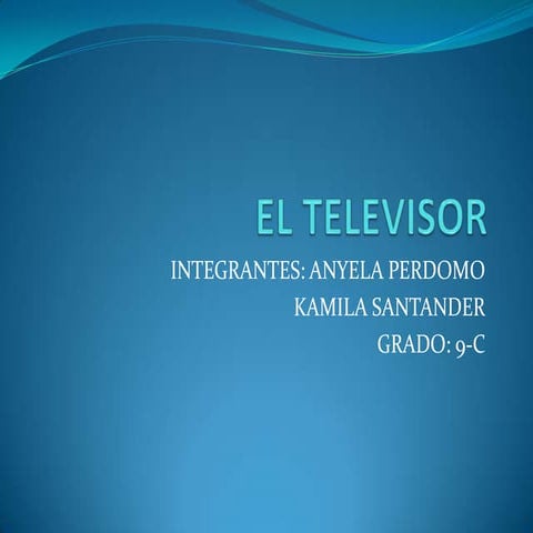El televisor