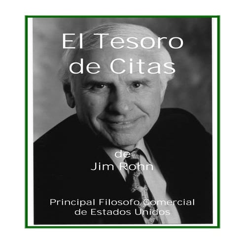 El tesoro de citas de jim rohn | PDF