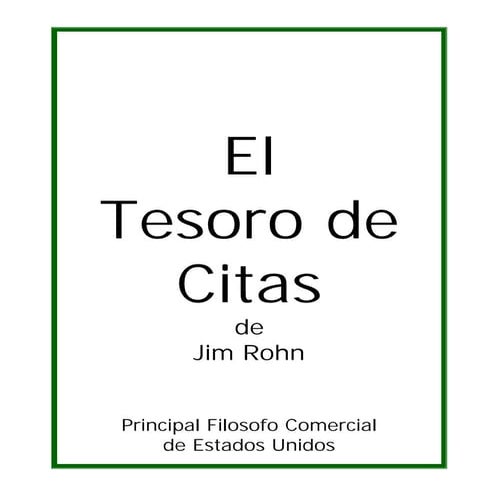El Tesoro de Citas de Jim Rohn.PDF